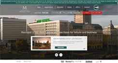 Desktop Screenshot of hotelmetropol.com.pl