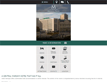 Tablet Screenshot of hotelmetropol.com.pl